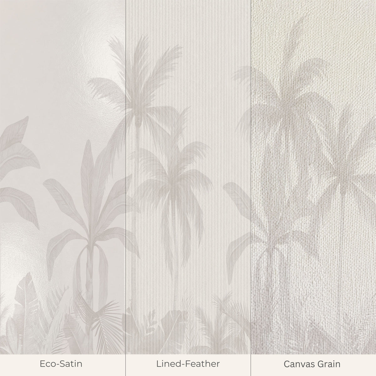 Palm Oasis Botanical Wallpaper