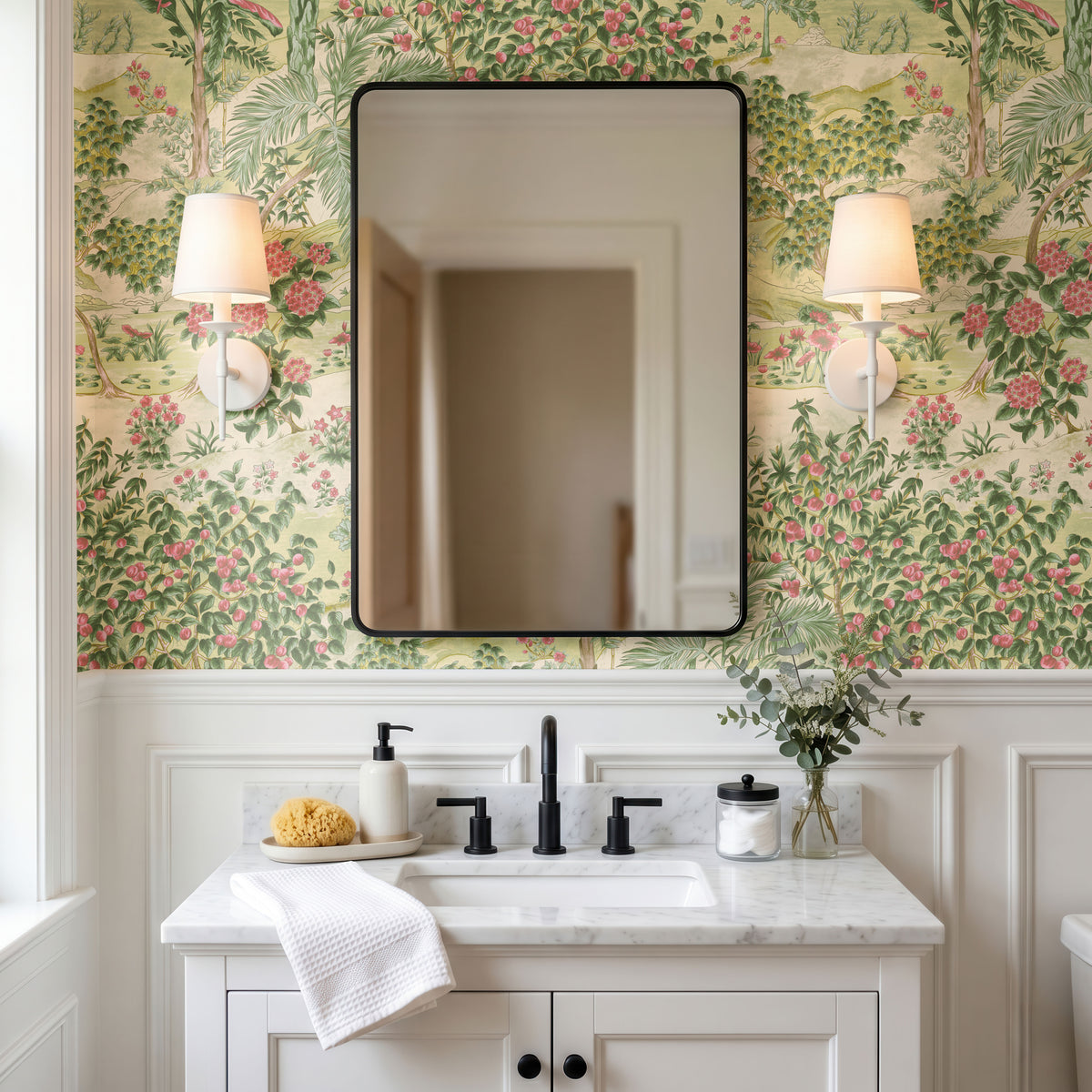 Le Jardin Wallpaper, European Wallpaper, French Style