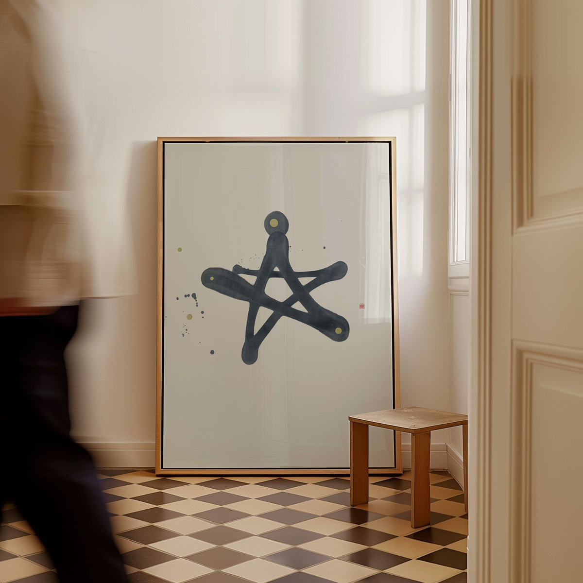 A New Star Is Born, Abstract Painting