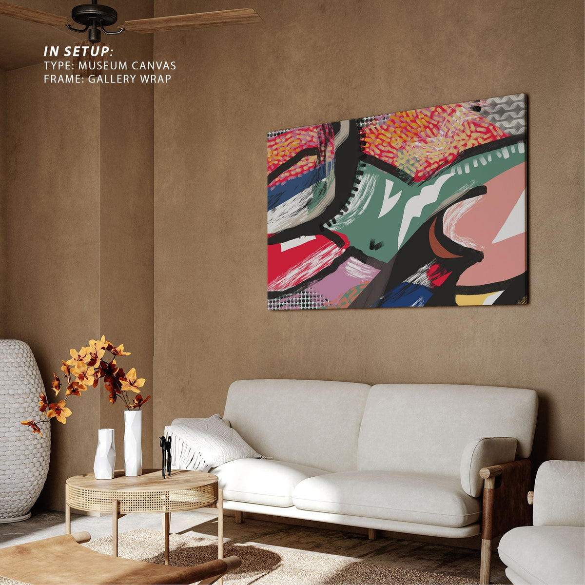 Abstract Ballerina Abstract Painting