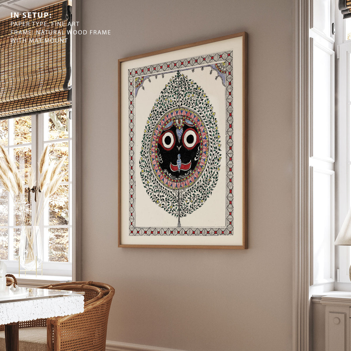 Lord Jagannath Madhubani Art,Madhubani Paintings