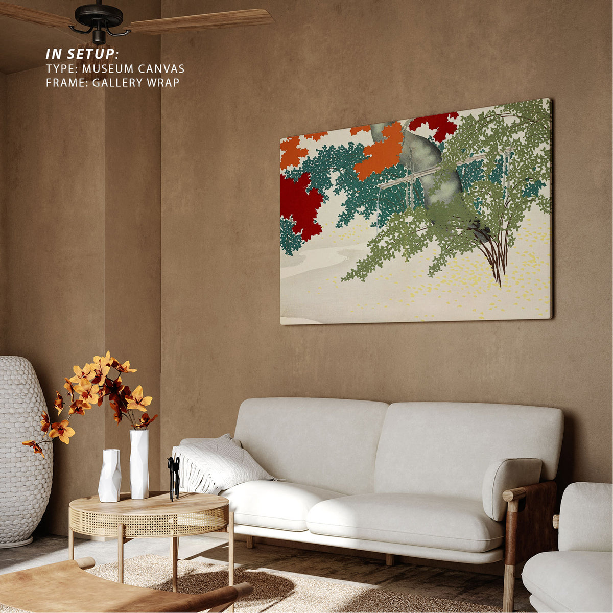Maple from Momoyogusa, Canvas Painting