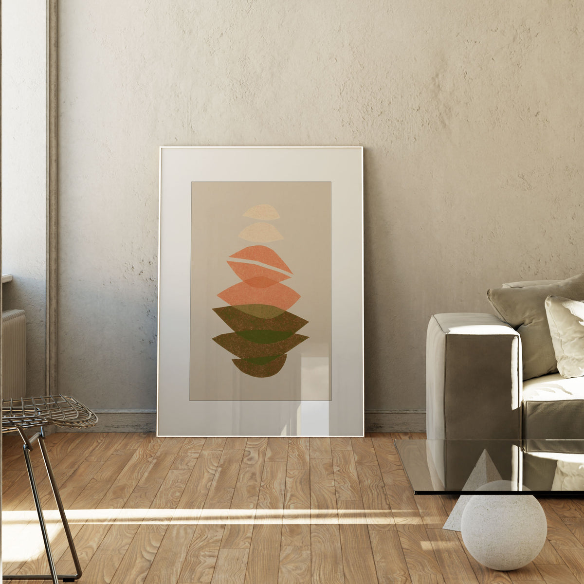Petals 7, Minimal Art, Minimalist Painting