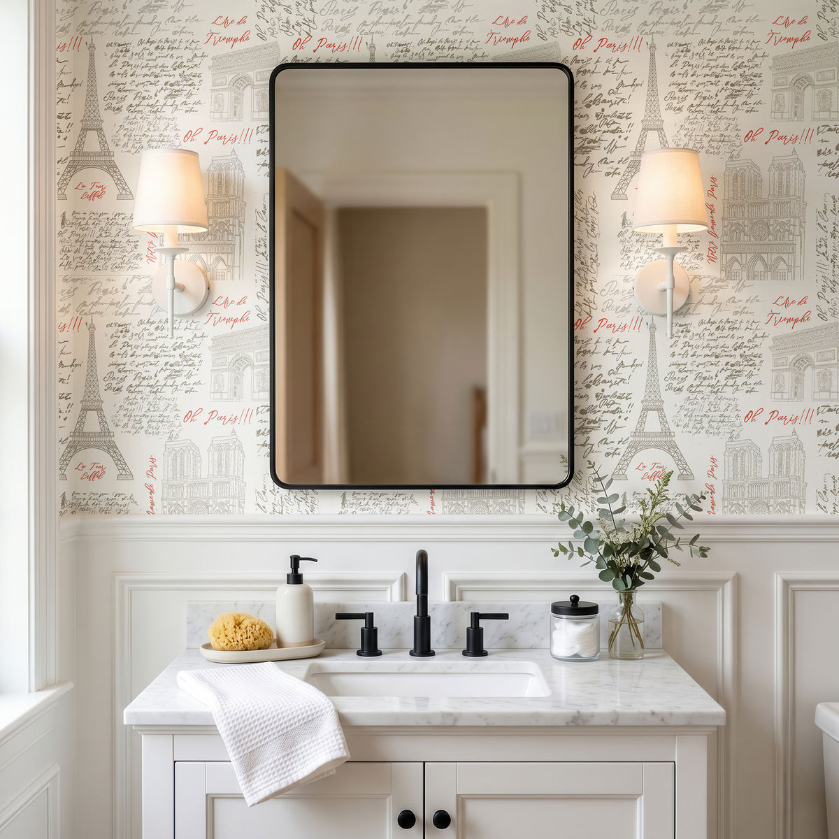The Sights of Paris 02 Wallpaper, European Wallpaper, French Style