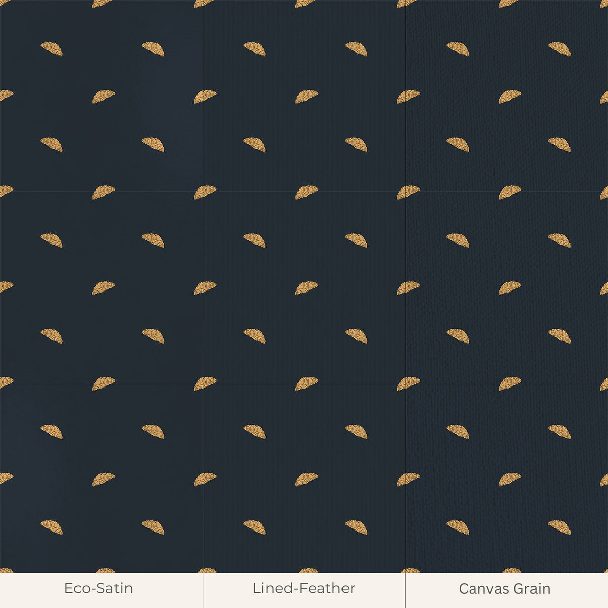 Les Croissants Wallpaper, European Wallpaper, French Style