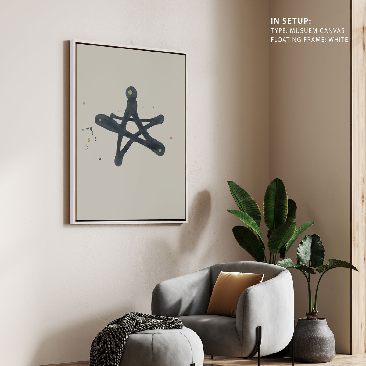 A New Star Is Born, Abstract Painting