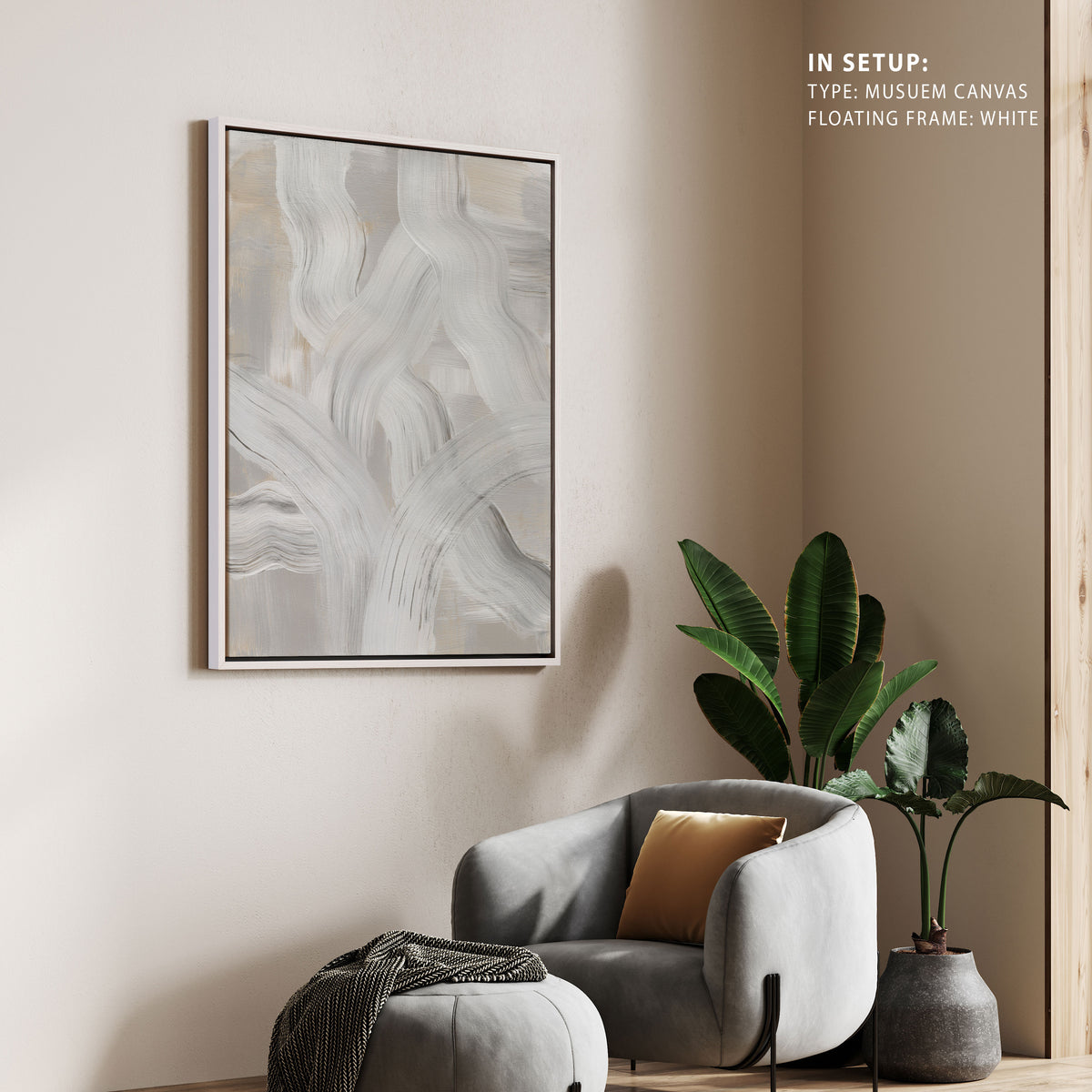 Abstract Brush Strokes 126, Abstract Painting