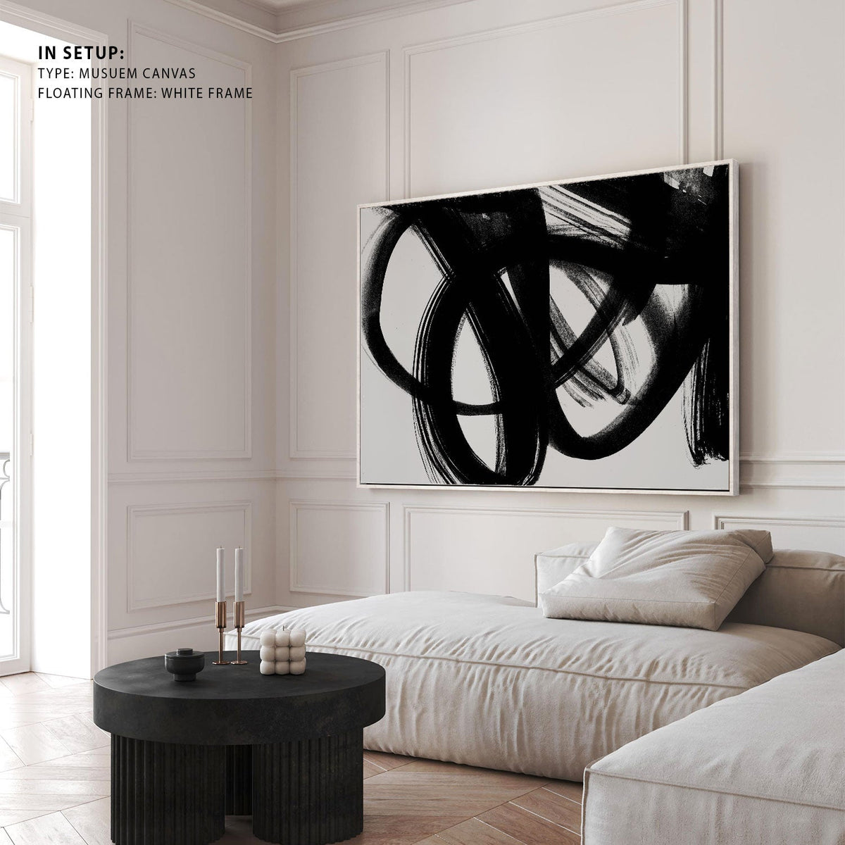 Abstract Brush Strokes 5 A1 Abstract Painting
