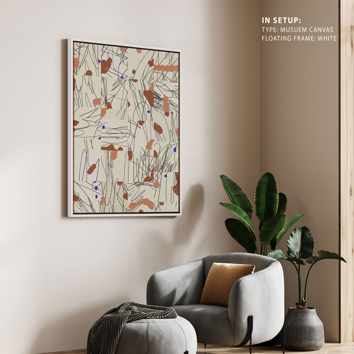 Abstract Composition 2, Abstract Painting