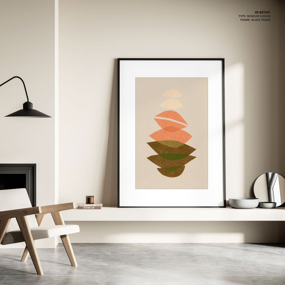 Petals 7, Minimal Art, Minimalist Painting