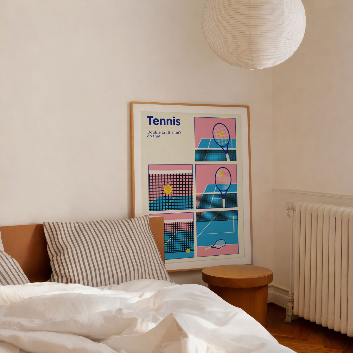 Poster Tennis Double Vault