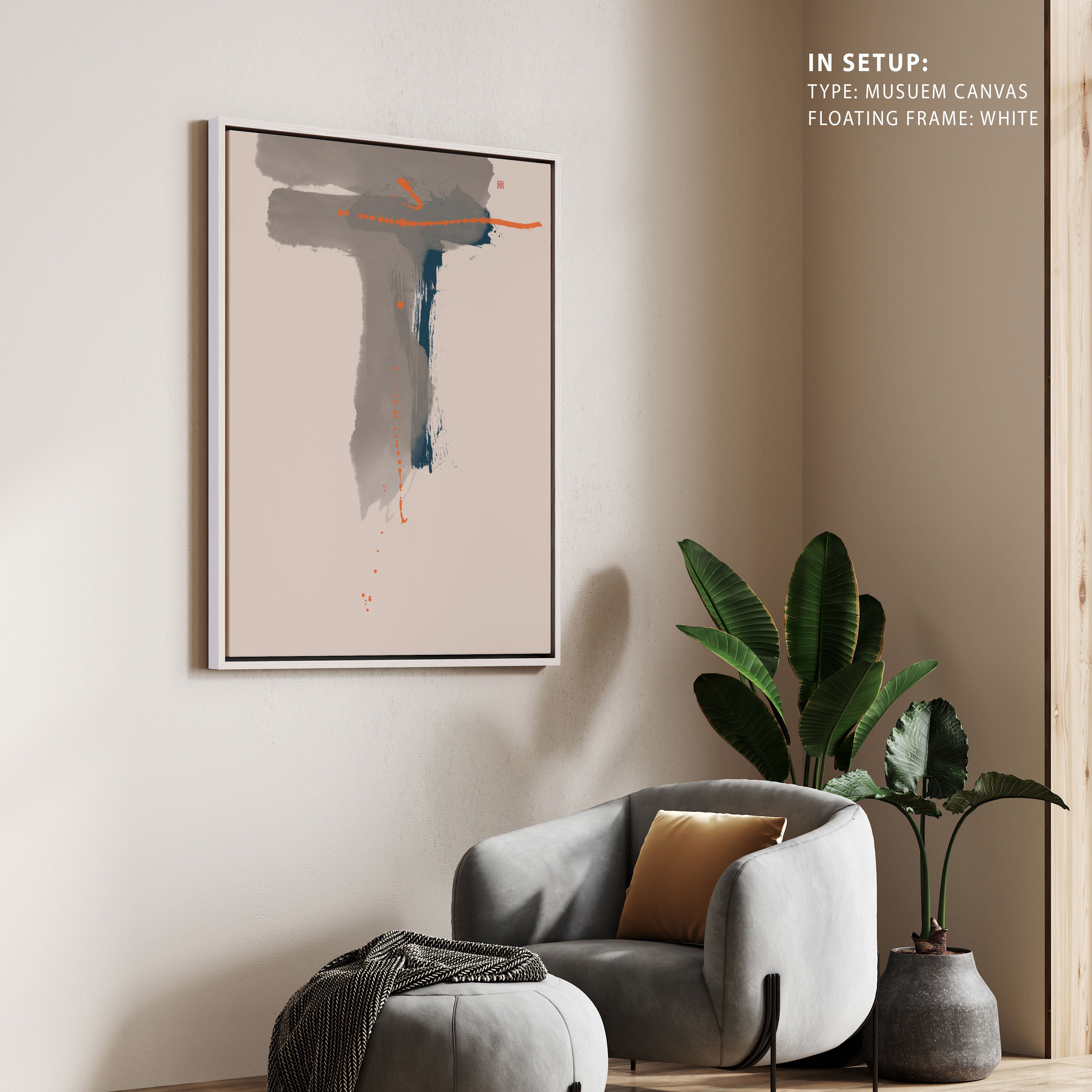 Buy Tau (a New Life), Abstract Painting Wall Art Online at Best Price ...