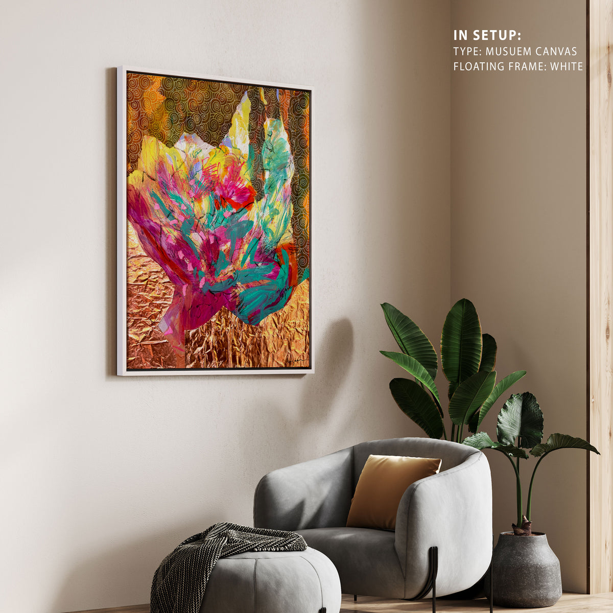 Twilight of Waking Dreams, Abstract Painting