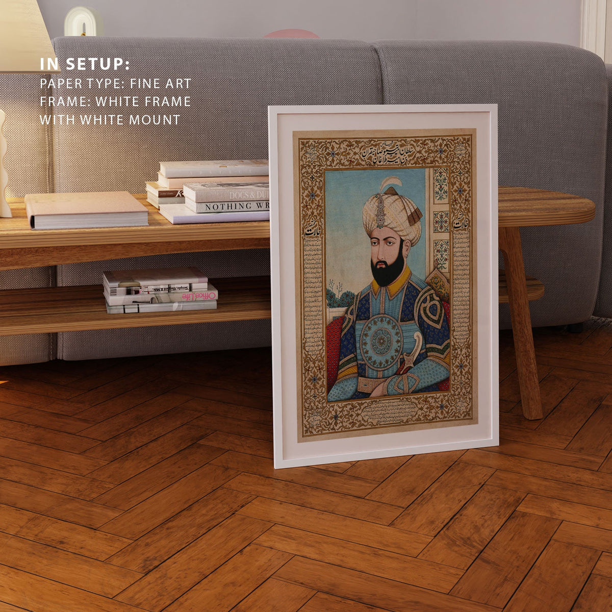 A Sikh Commandar, Indian Art Paintings