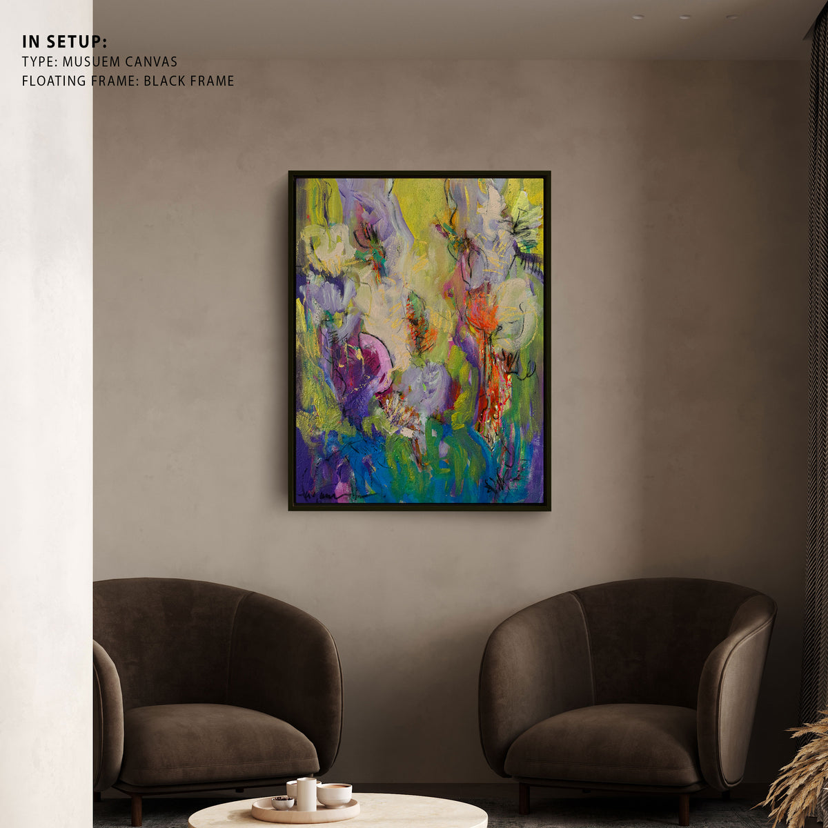 Abstract Blossom Dance, Abstract Painting