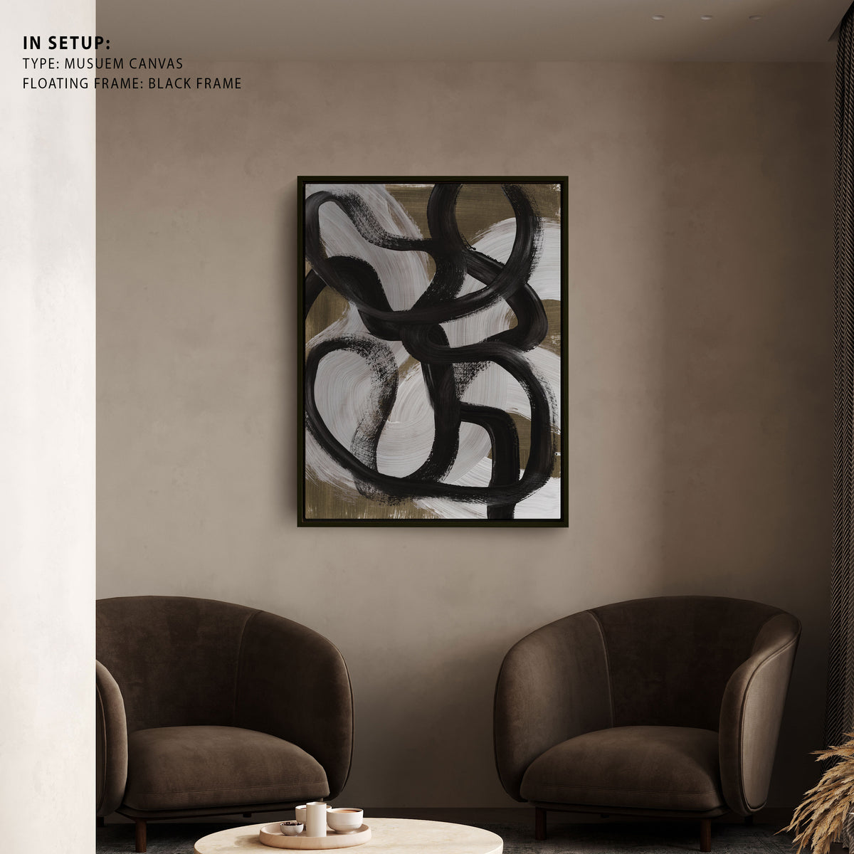 Abstract Brush Strokes 127X, Abstract Painting
