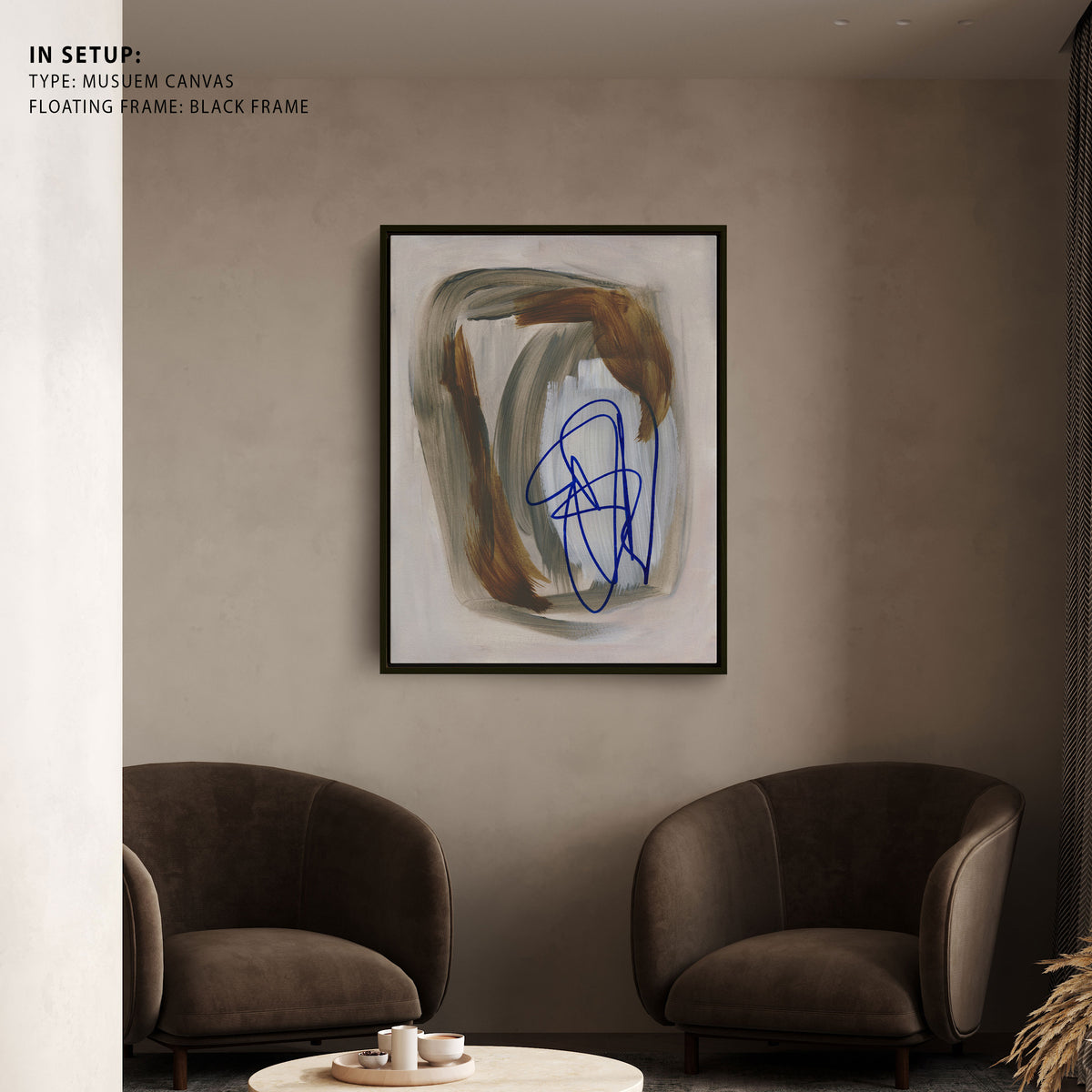 Abstract Brush Strokes 156, Abstract Painting