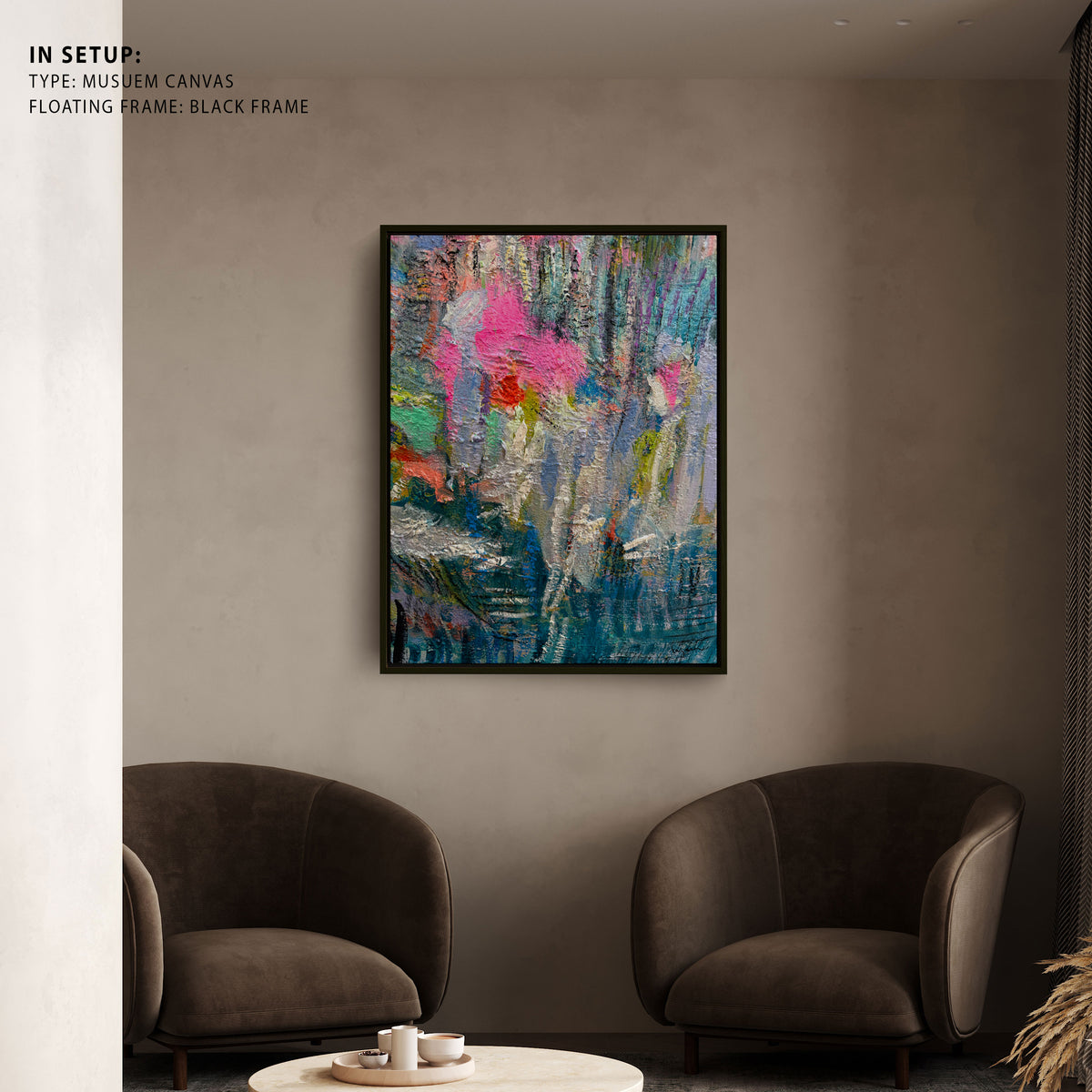 Expressionist Colorful Abstract, Abstract Painting
