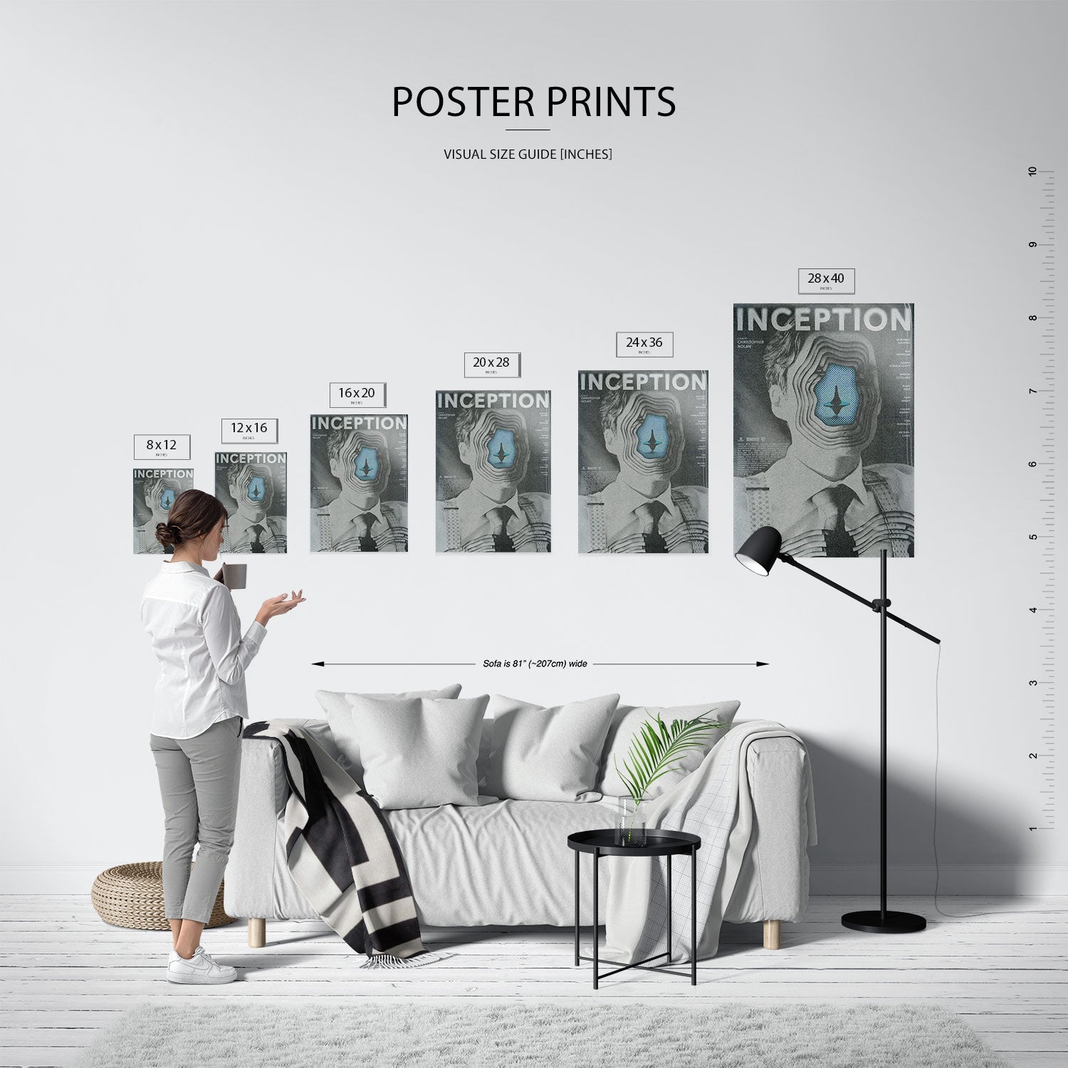 Inception Menu Buy Inception 02 Movie Poster Online at Best Price – Dessine Art