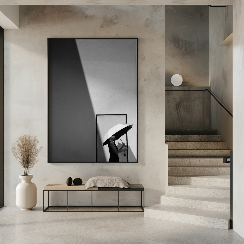 Light and Shadows, BW Art, BW Painting