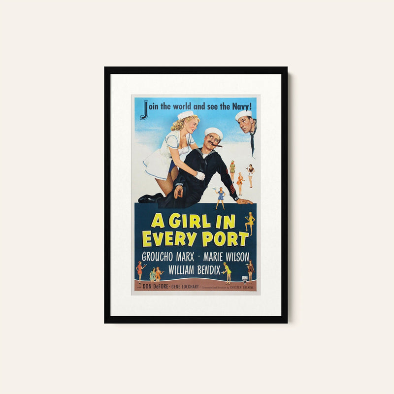 A Girl in every Port Movie Poster