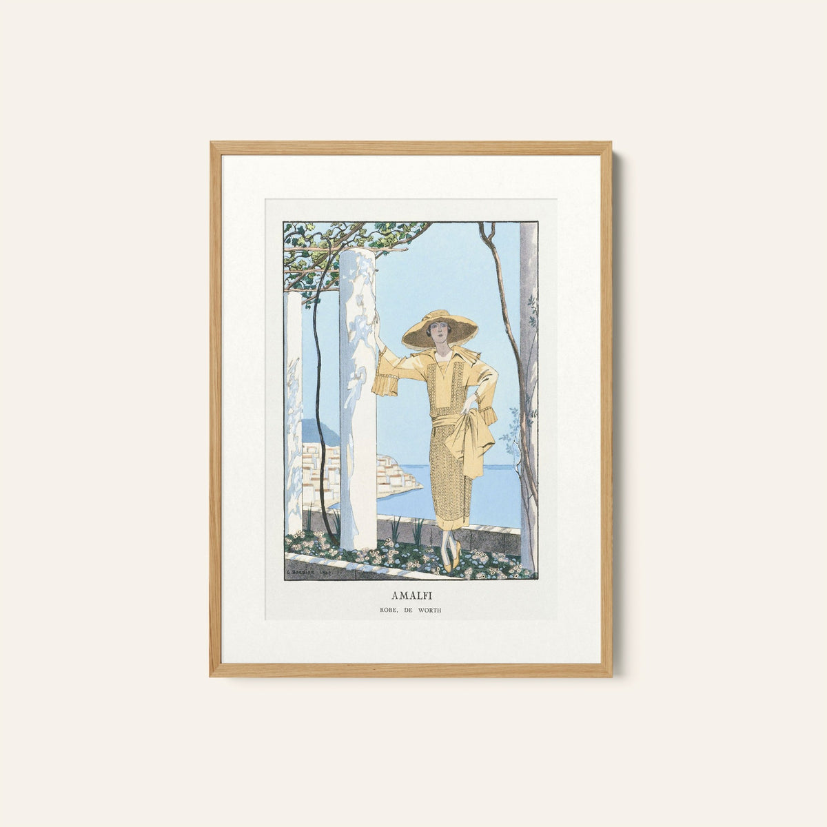 A palm beach, Fashion Poster