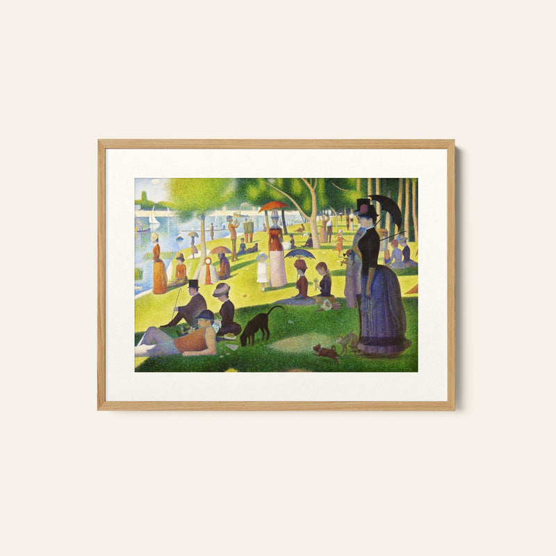 A Sunday on La Grande Jatte Famous Painting