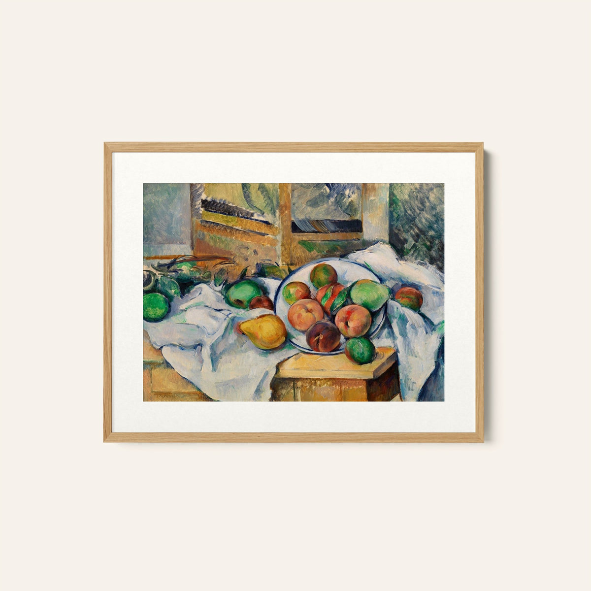 A Table Corner, Paul Cezanne Painting