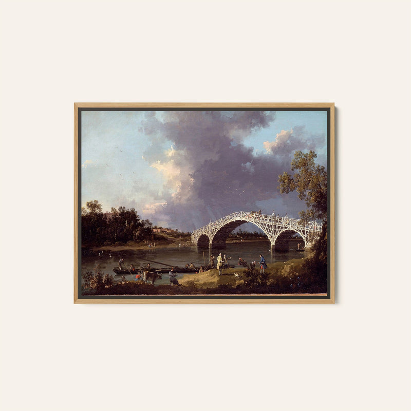 A View of Walton Bridge Abstract Painting