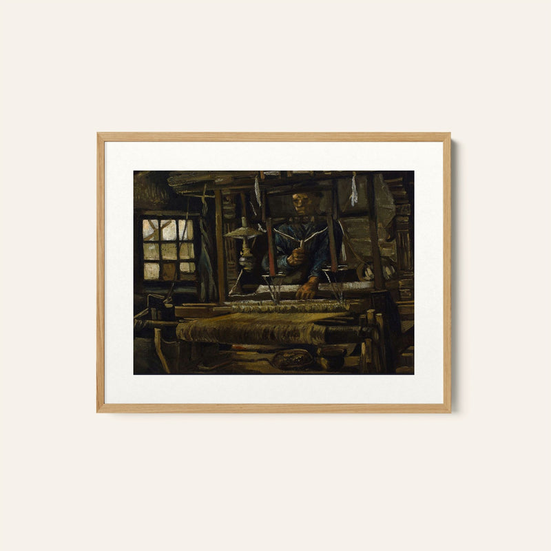 A Weavers Cottage, Van Gogh Painting