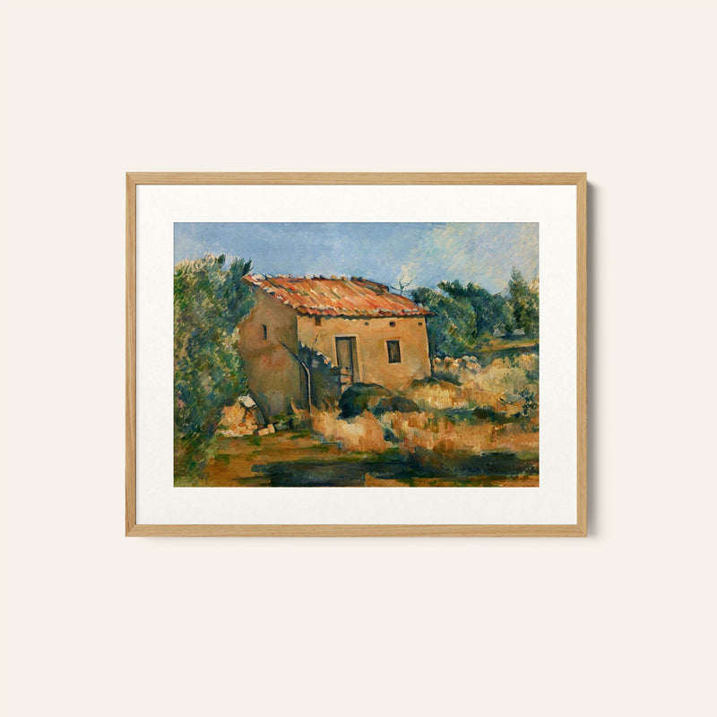 Abandoned House, Paul Cezanne Painting