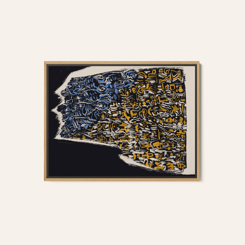 Abstract Alien Slab Abstract Painting