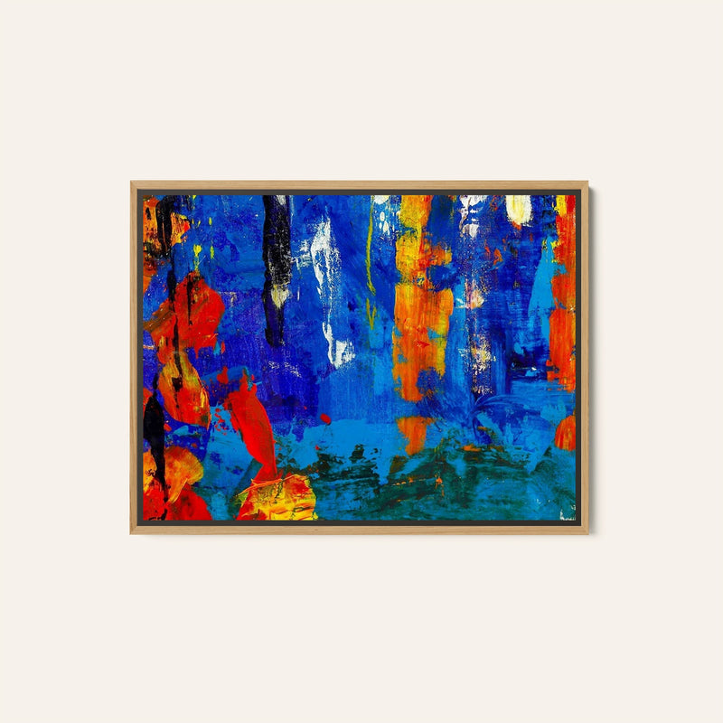 Abstract Art Palette Canvas Painting