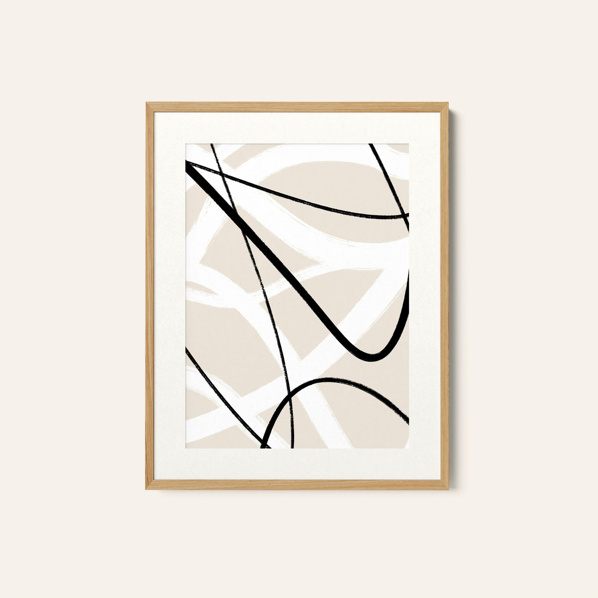 Abstract Art Shapes 14, Minimal Art, Minimalist Painting