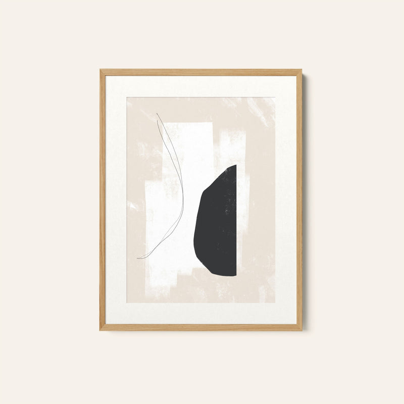 Abstract Art Shapes 18, Minimal Art, Minimalist Painting