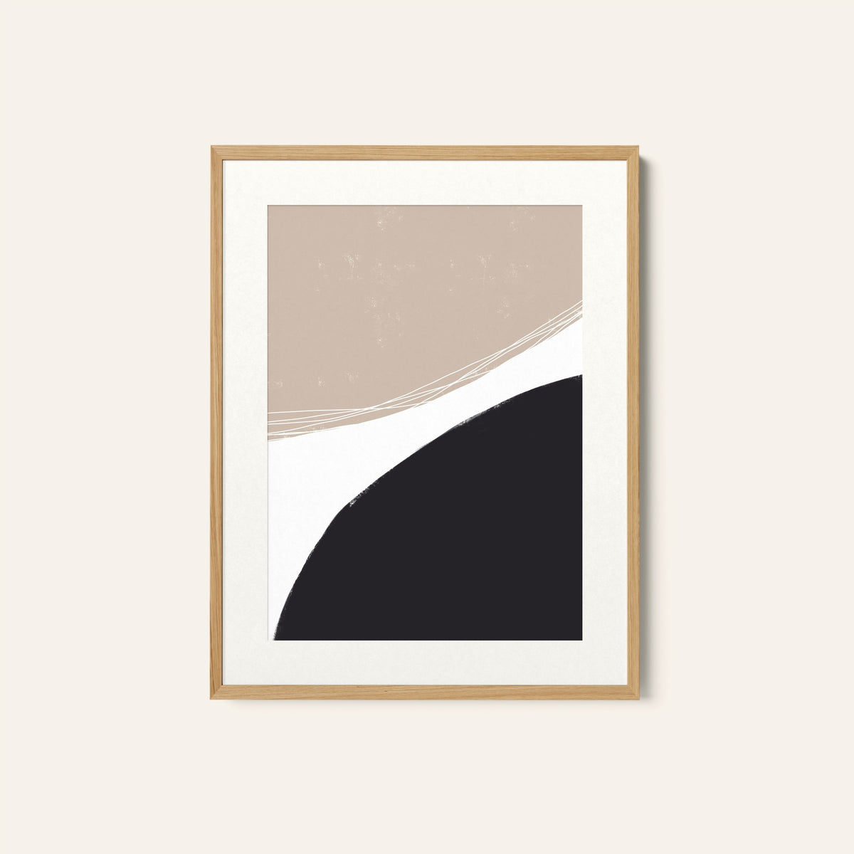 Abstract Art Shapes 19, Minimal Art, Minimalist Painting