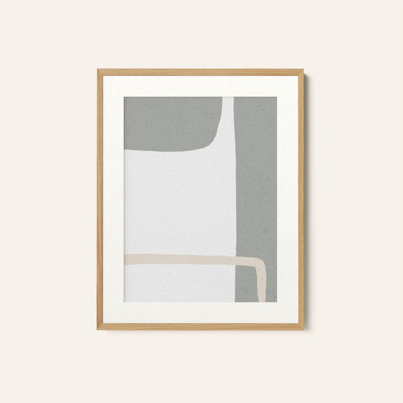 Abstract Art Shapes 20, Minimal Art, Minimalist Painting