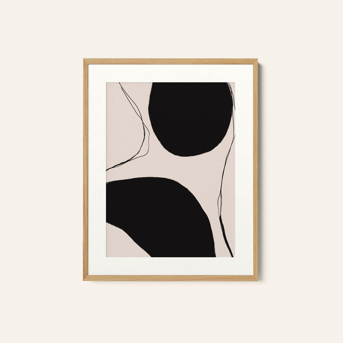 Abstract Art Shapes 21, Minimal Art, Minimalist Painting