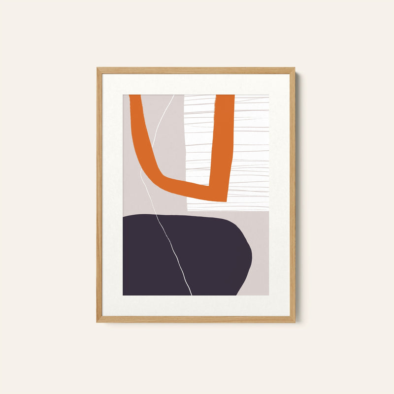 Abstract Art Shapes 26, Minimal Art, Minimalist Painting