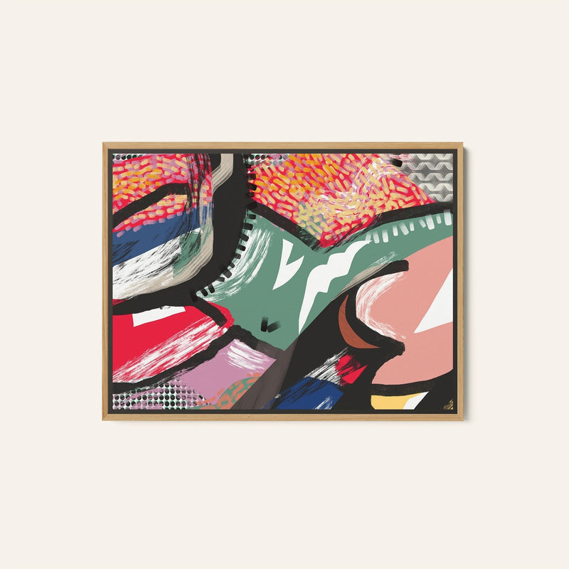 Abstract Ballerina Abstract Painting