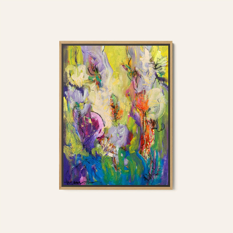 Abstract Blossom Dance, Abstract Painting