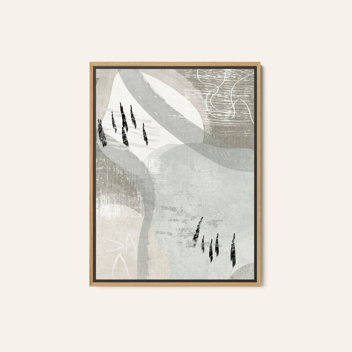 Abstract Boho Style, Abstract Painting