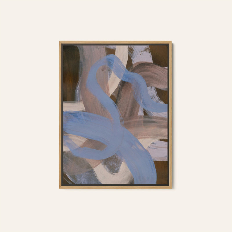Abstract Brush Strokes 124X, Abstract Painting