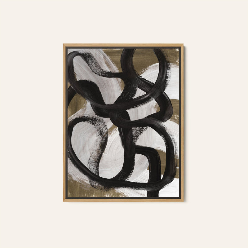 Abstract Brush Strokes 127X, Abstract Painting