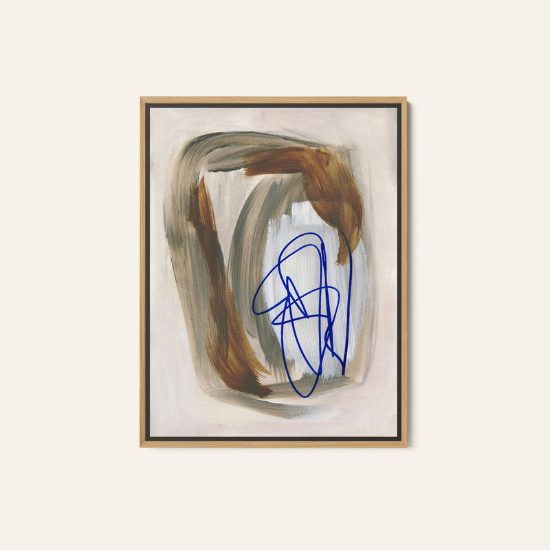Abstract Brush Strokes 156, Abstract Painting