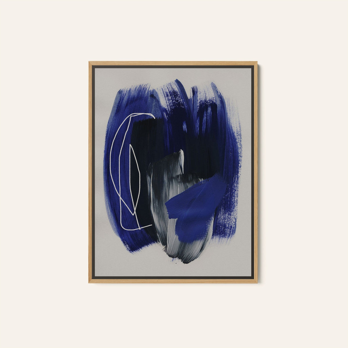 Abstract Brush Strokes 158, Abstract Painting