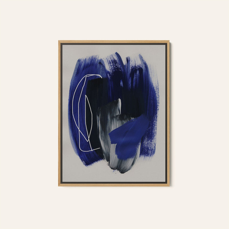 Abstract Brush Strokes 158, Abstract Painting