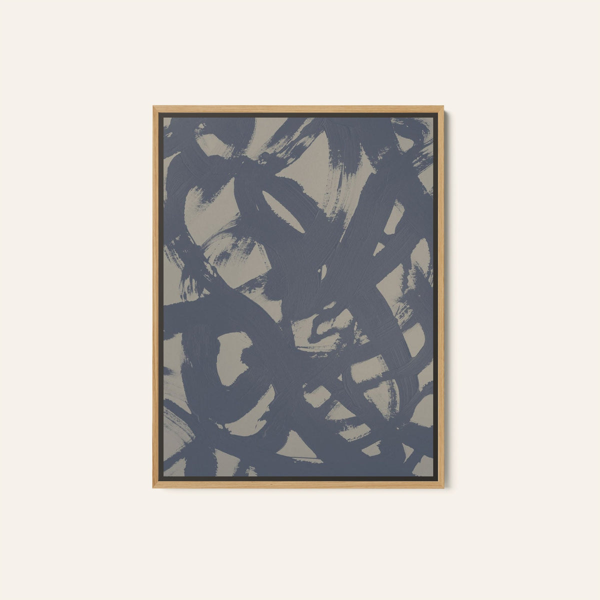 Abstract Brush Strokes 399X, Abstract Painting