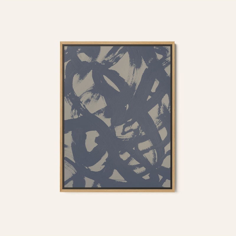 Abstract Brush Strokes 399X, Abstract Painting