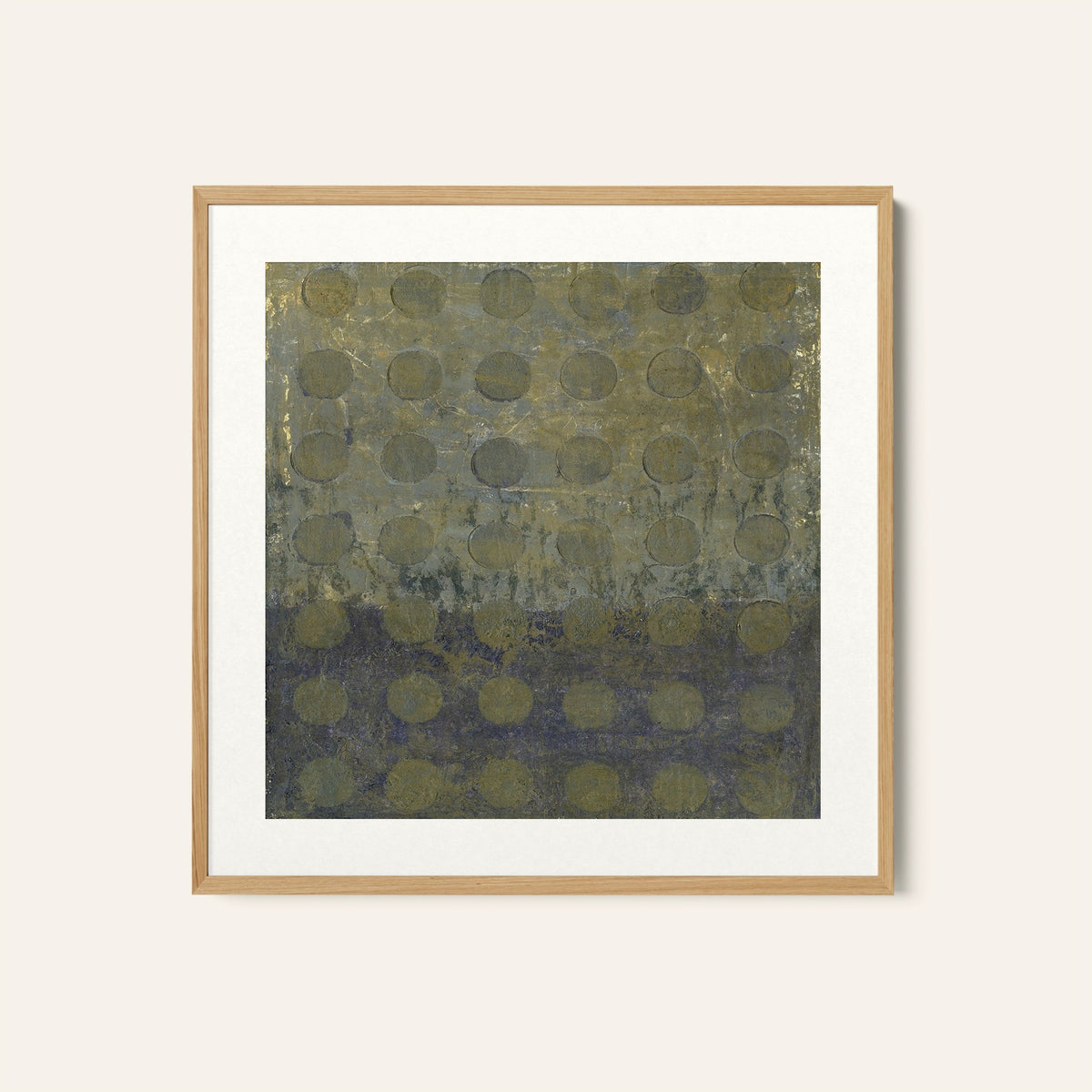 Abstract Circle Pattern Painting